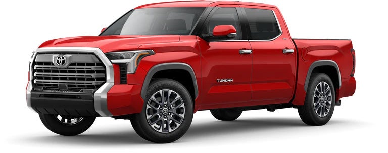 2022 Toyota Tundra Limited in Supersonic Red | Mid-City Toyota in Eureka CA