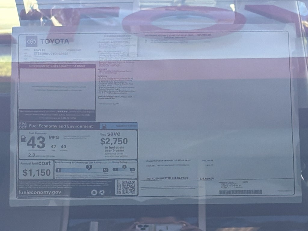 2026 Toyota RAV4 LE
