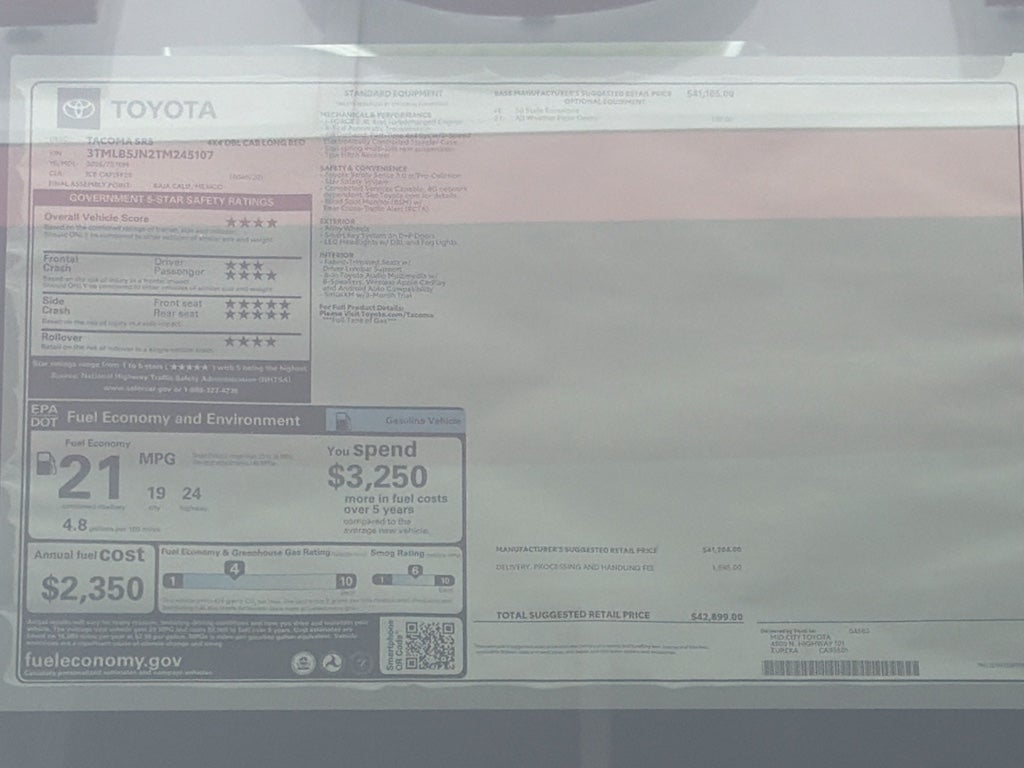 2026 Toyota Tacoma SR5