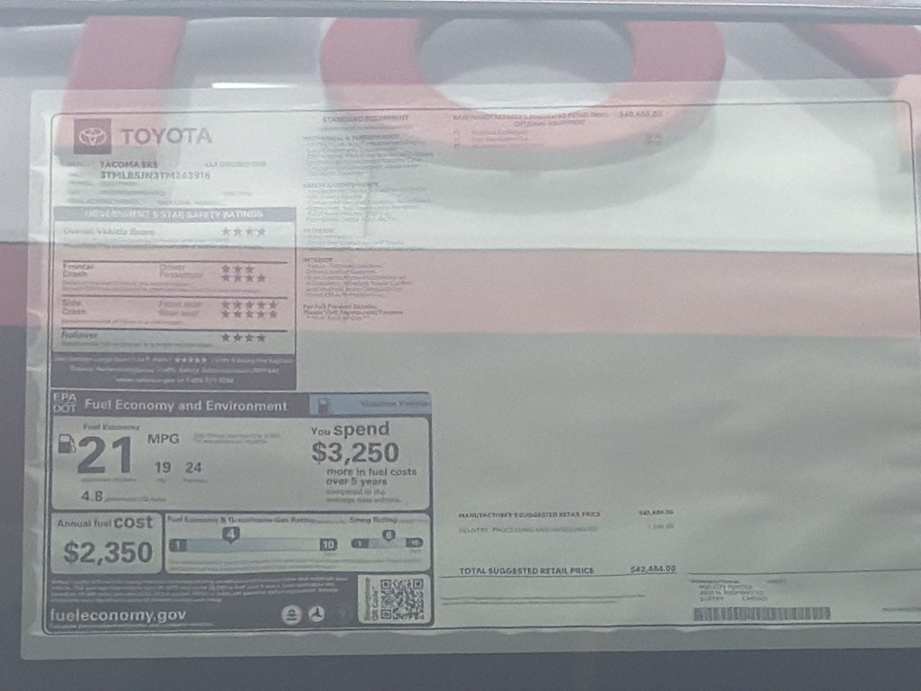 2026 Toyota Tacoma SR5