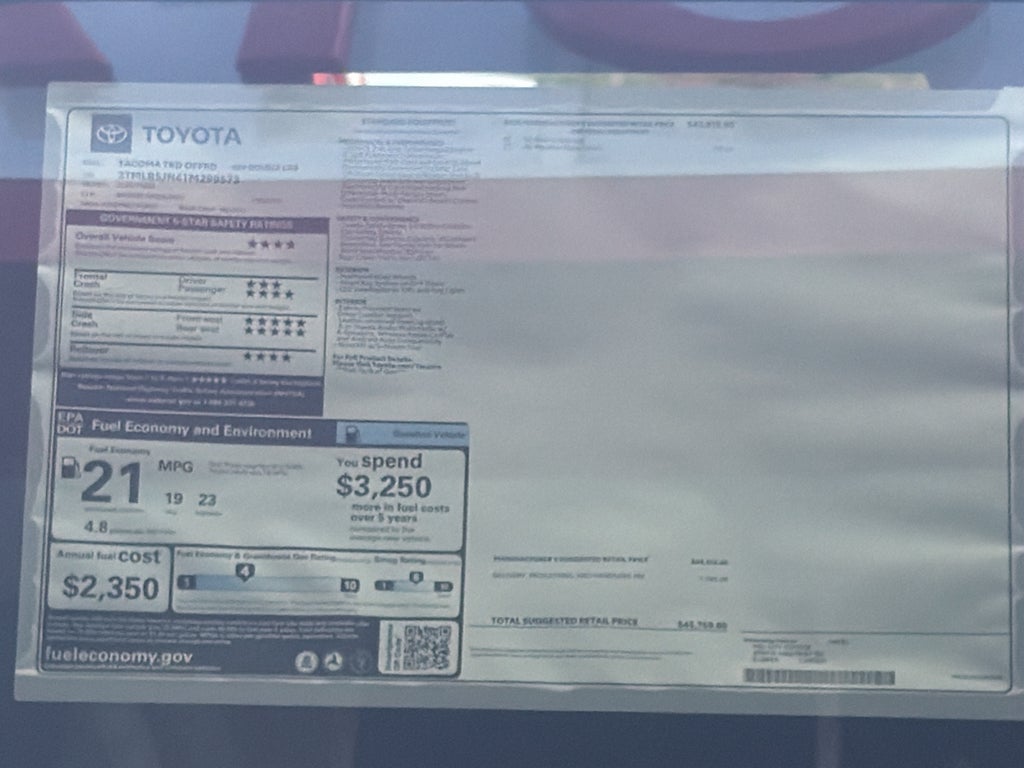 2026 Toyota Tacoma TRD Off-Road