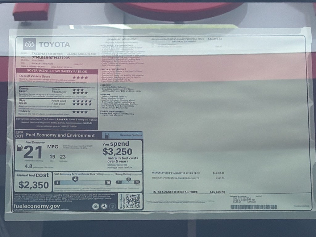 2026 Toyota Tacoma TRD Off-Road