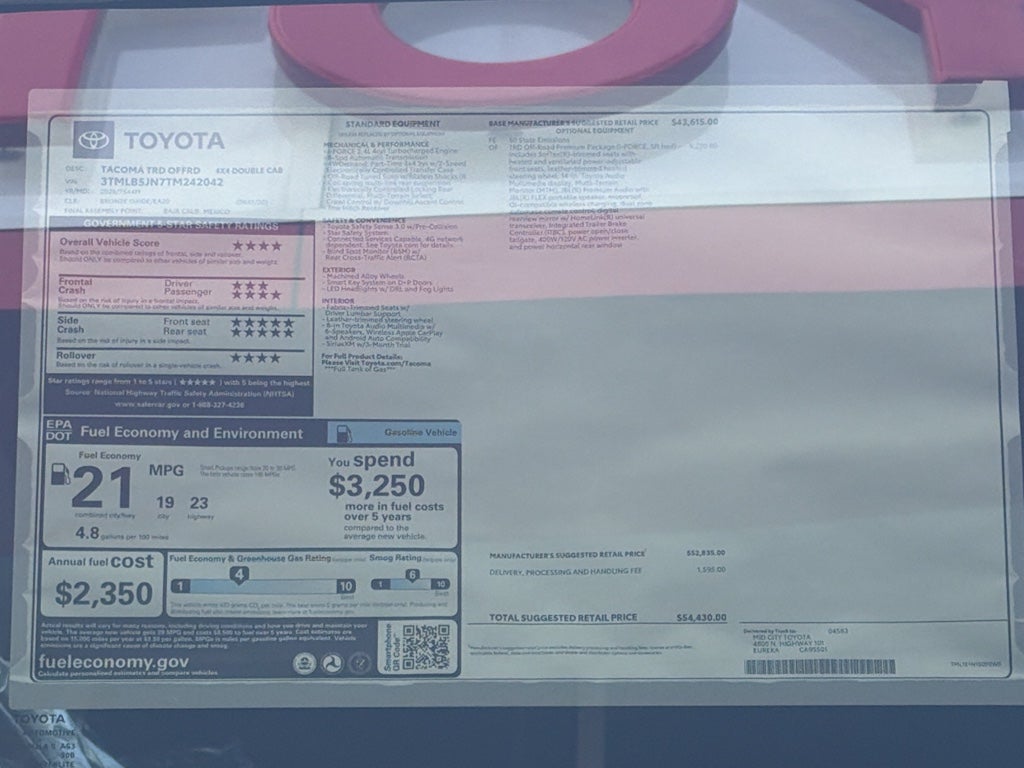 2026 Toyota Tacoma TRD Off-Road