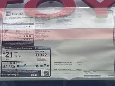 2026 Toyota Tacoma TRD Off-Road