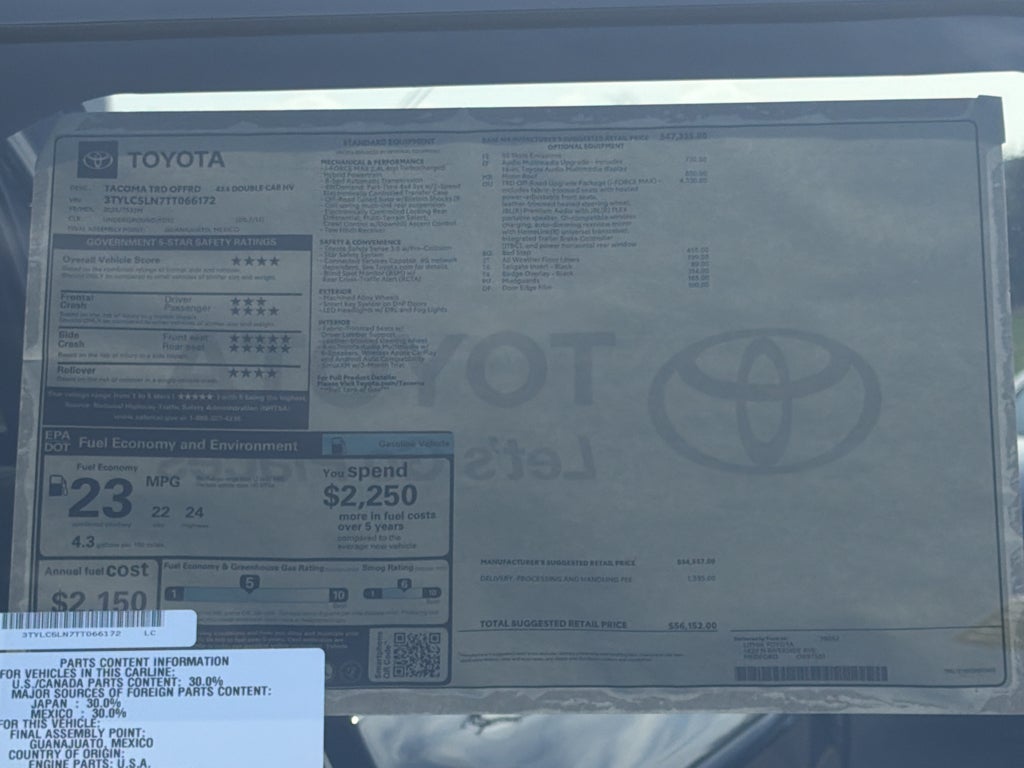 2026 Toyota Tacoma i-FORCE MAX TRD Off-Road i-FORCE MAX