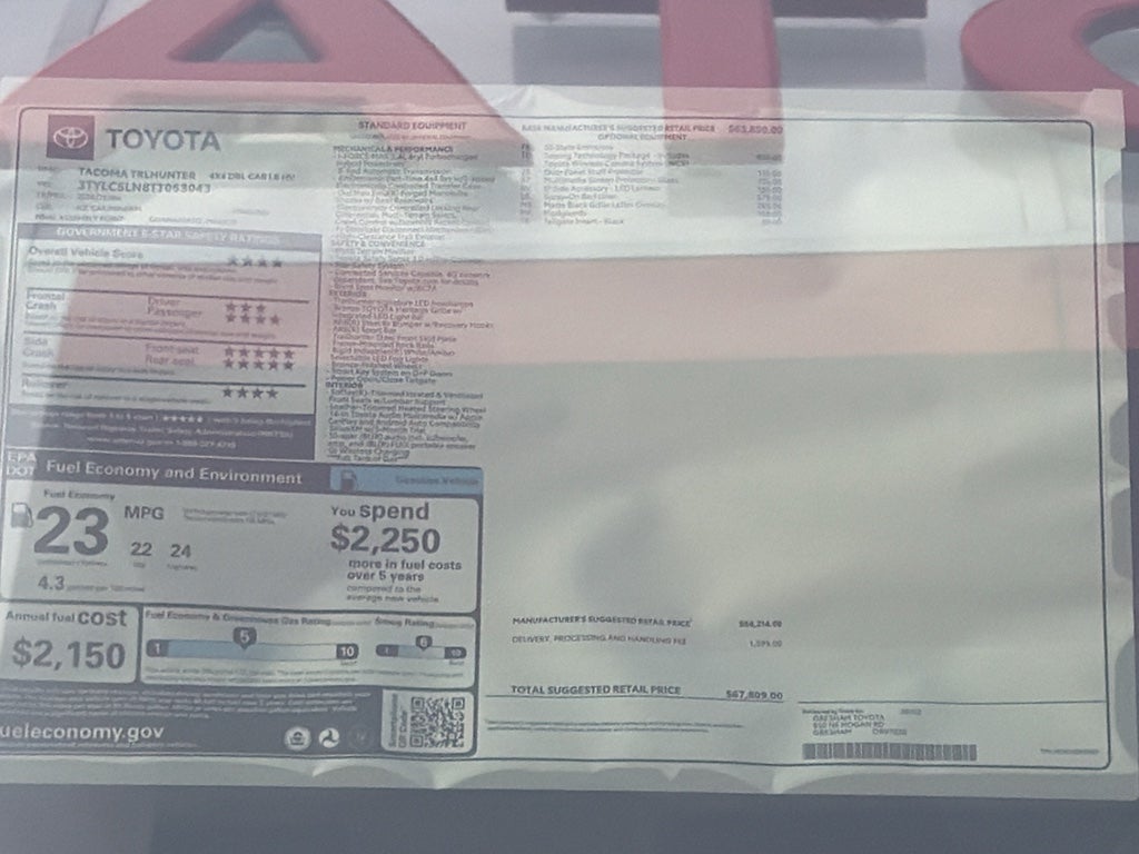 2026 Toyota Tacoma i-FORCE MAX Trailhunter