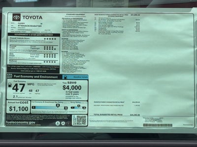 2025 Toyota Camry SE