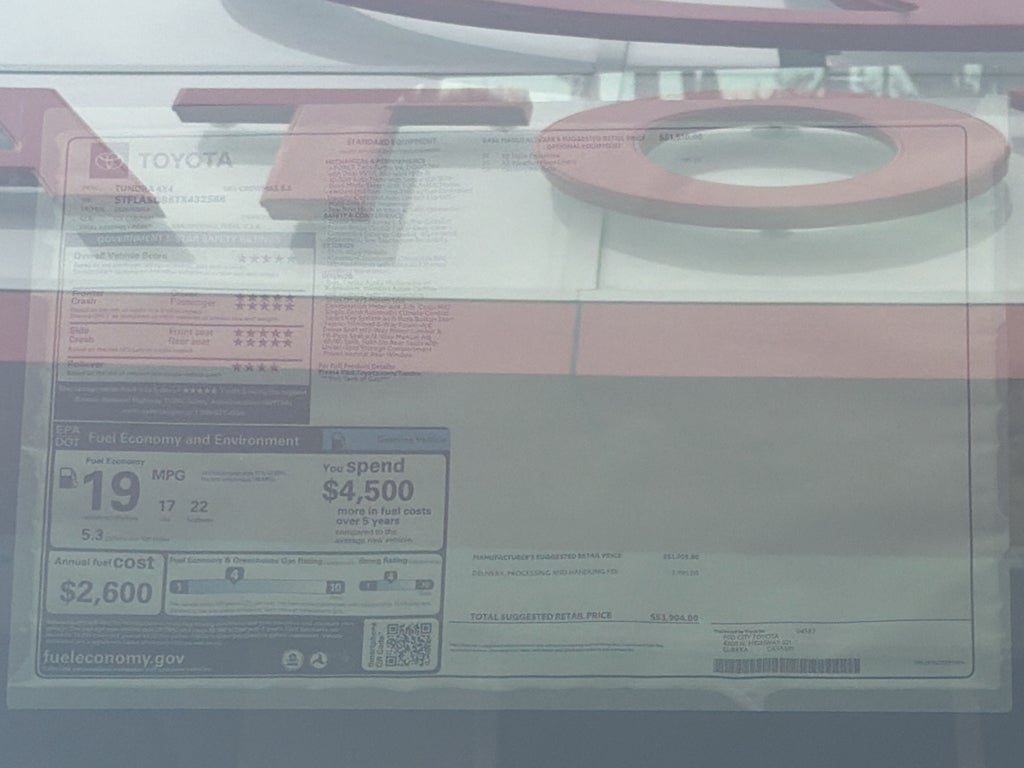 2026 Toyota Tundra SR5