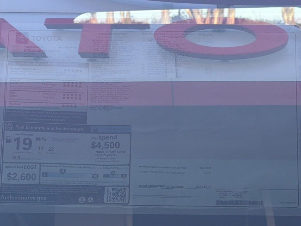 2026 Toyota Tundra SR5