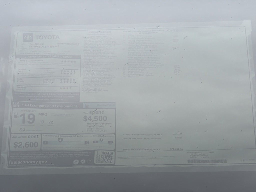 2026 Toyota Tundra Limited