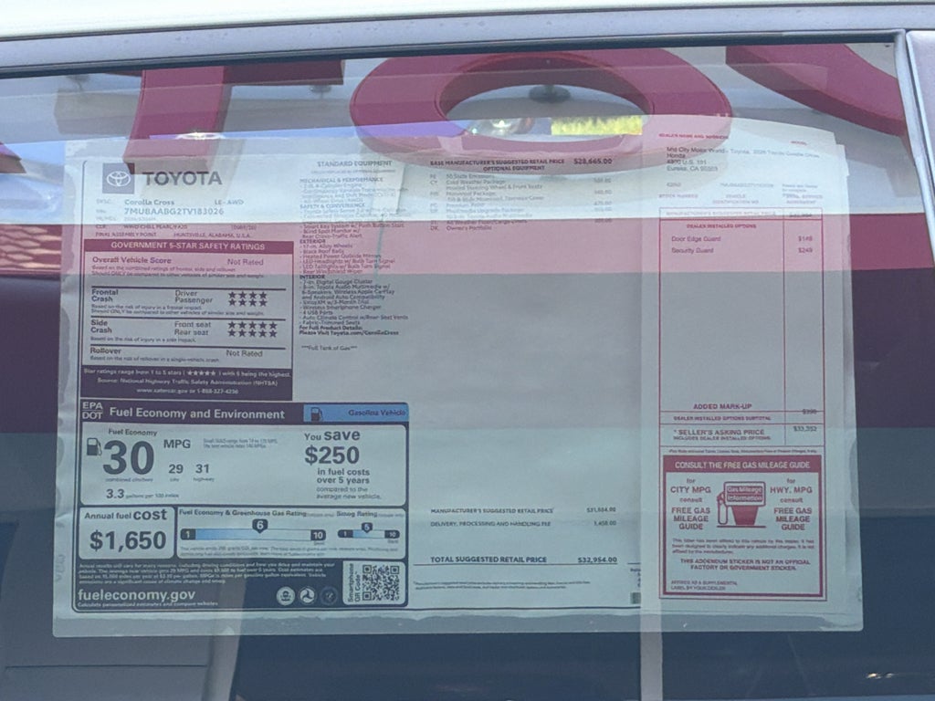 2026 Toyota Corolla Cross LE