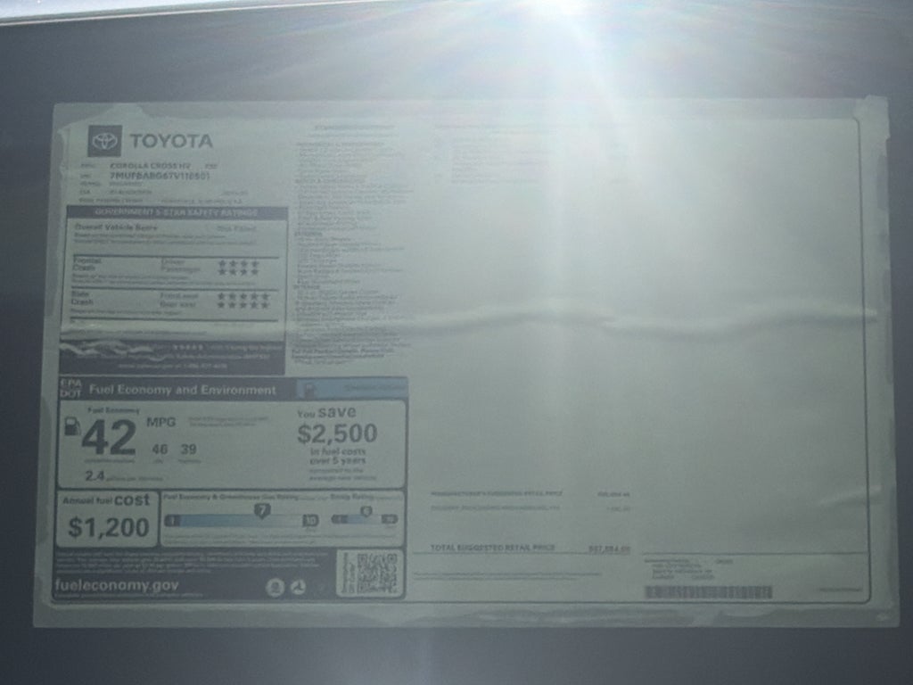 2026 Toyota Corolla Cross Hybrid Hybrid XSE