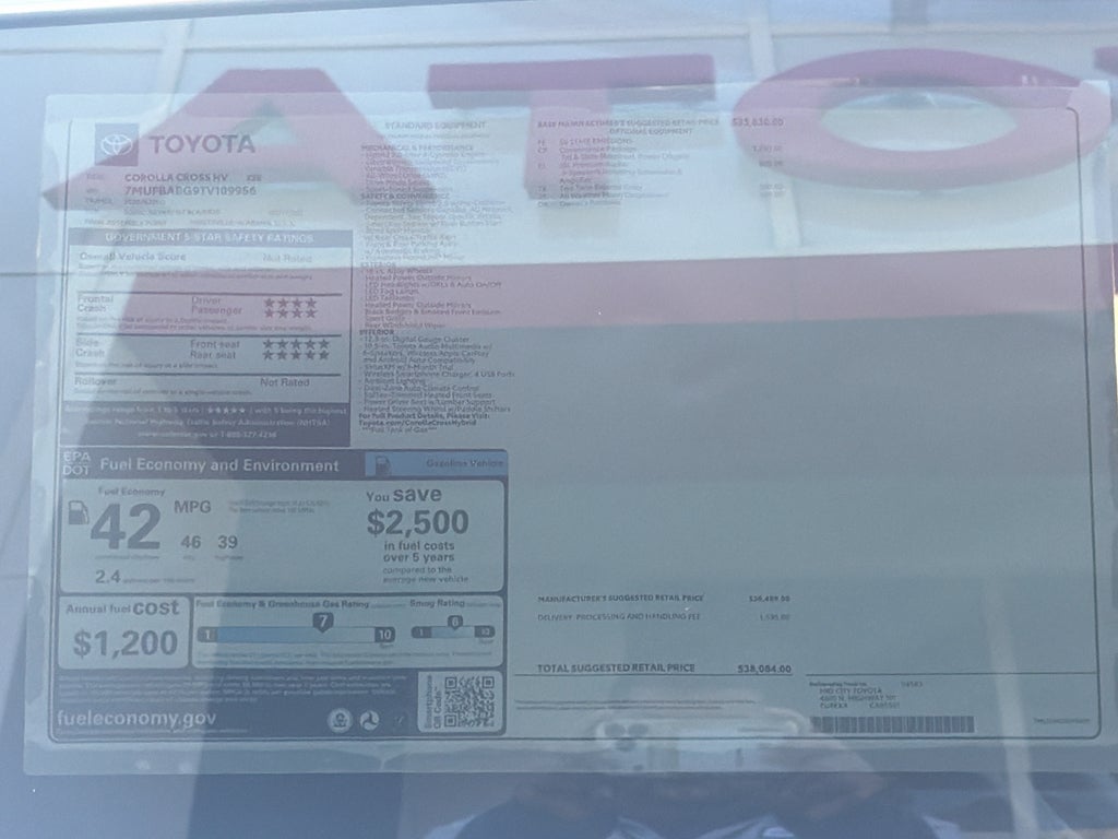 2026 Toyota Corolla Cross Hybrid Hybrid XSE