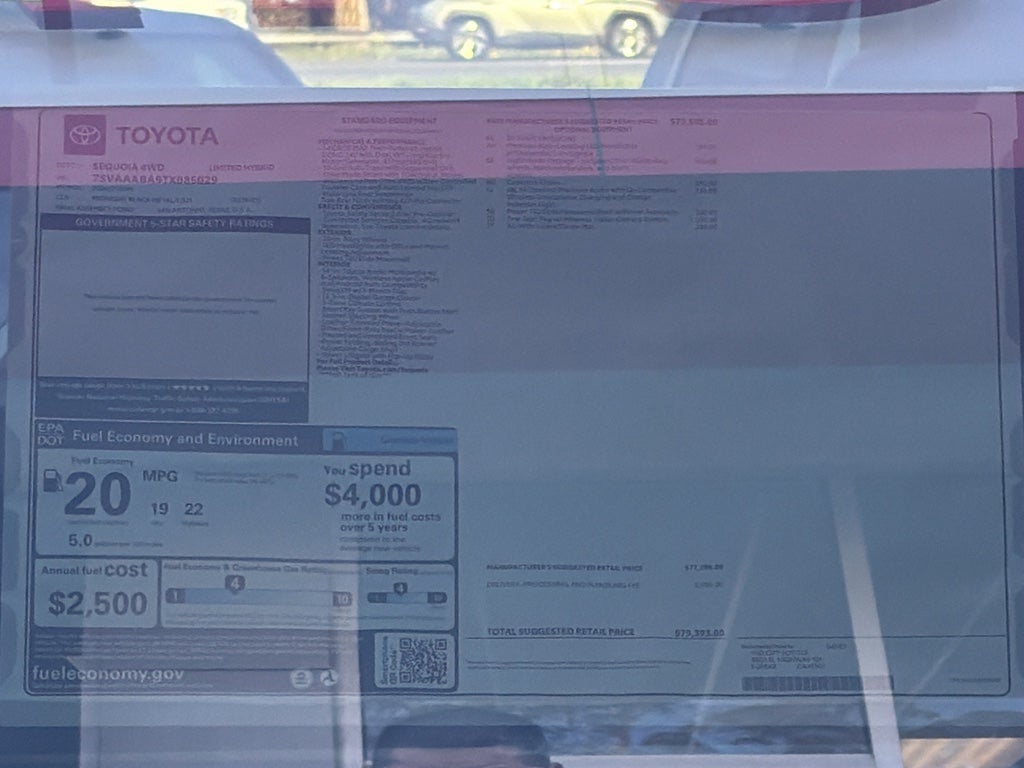 2026 Toyota Sequoia Limited