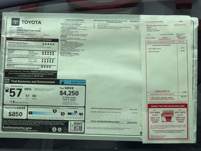 2026 Toyota Prius LE