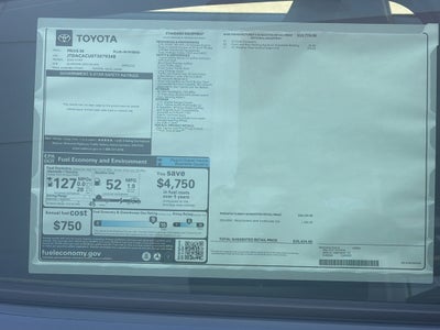 2026 Toyota Prius Plug-in Hybrid SE