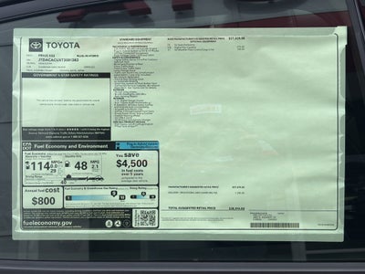2026 Toyota Prius Plug-in Hybrid XSE