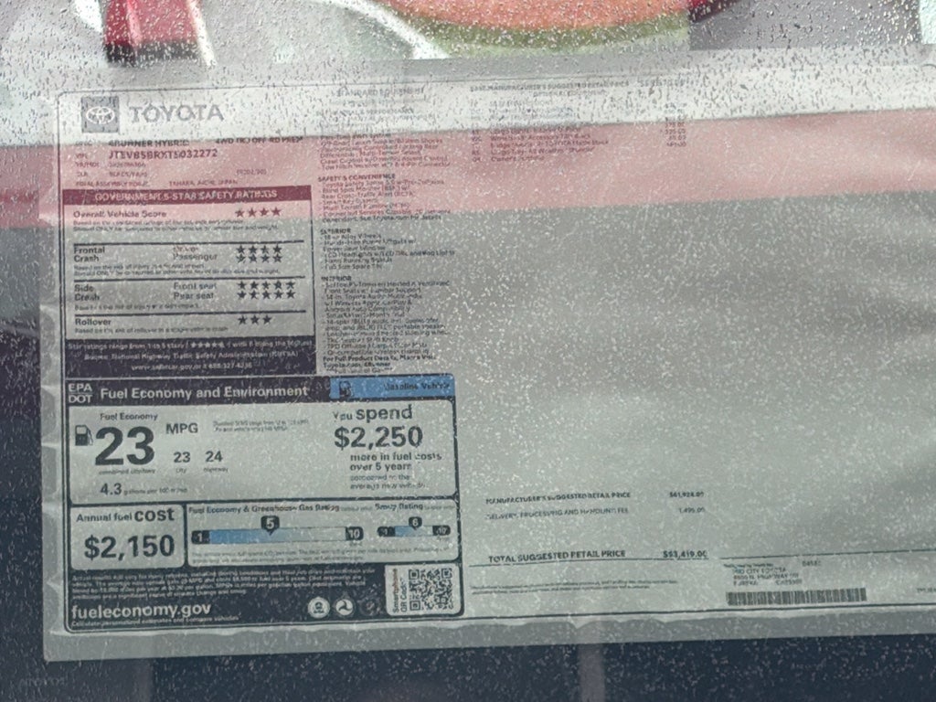 2026 Toyota 4Runner i-FORCE MAX TRD Off-Road Premium i-FORCE MAX