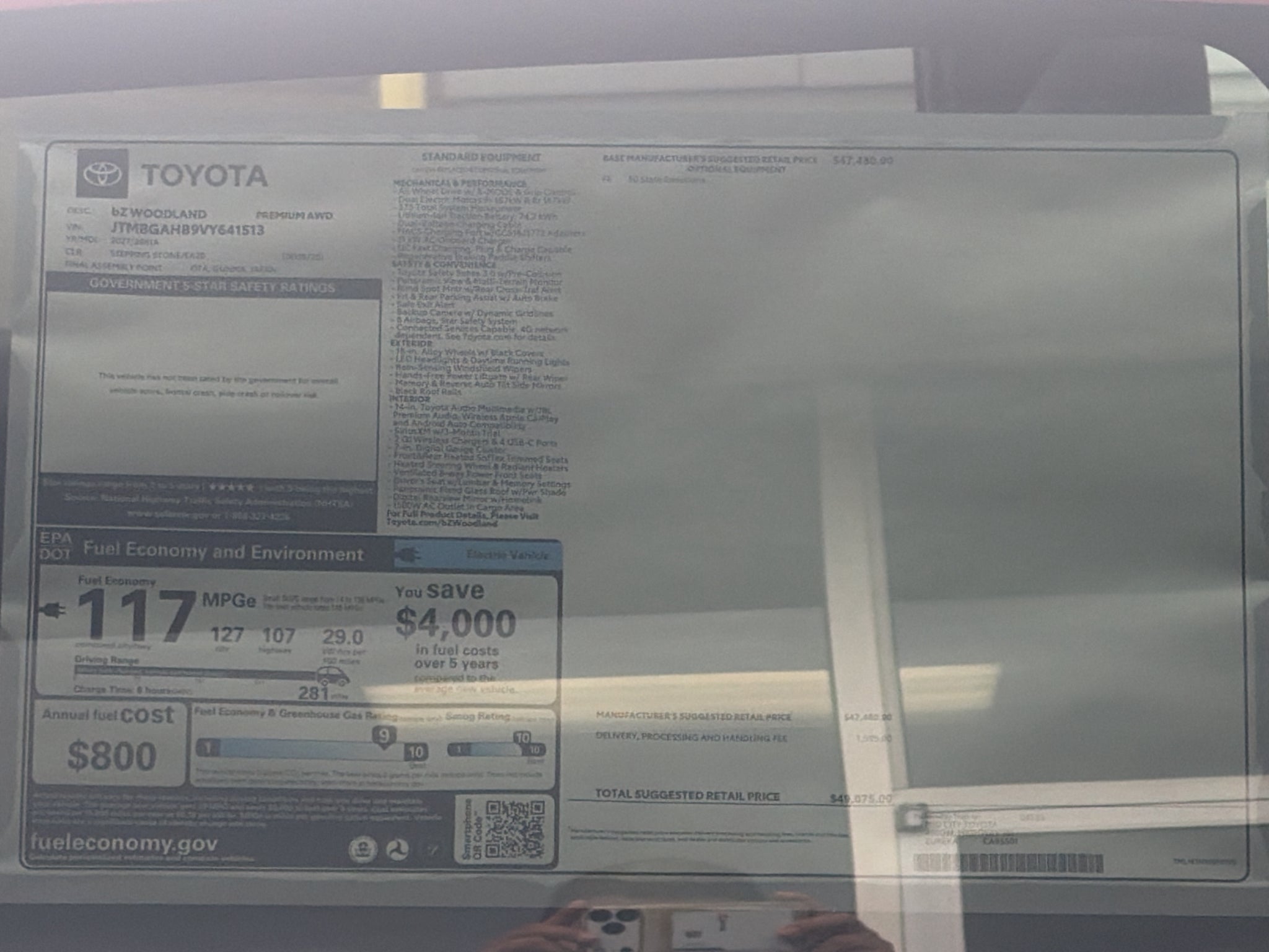 2027 Toyota bZ Woodland bZ Woodland Premium