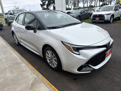2027 Toyota Corolla Hatchback SE