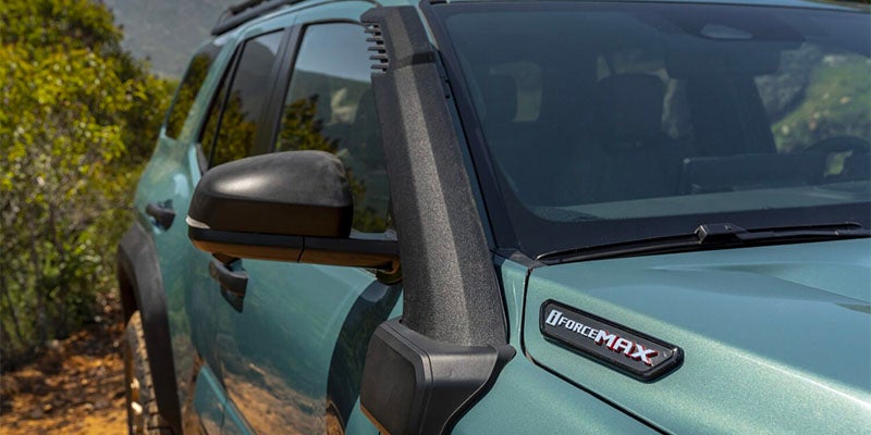 2025 Toyota 4Runner i-Force Side Mirror view
