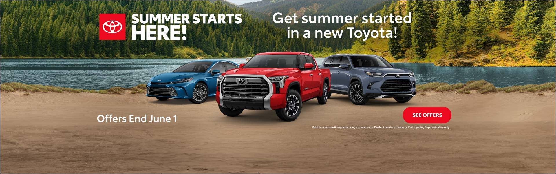 Summer Starts Here Toyota